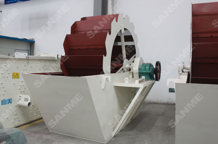 輪式洗砂機有什么優(yōu)點？哪里可以定制輪斗洗砂機？