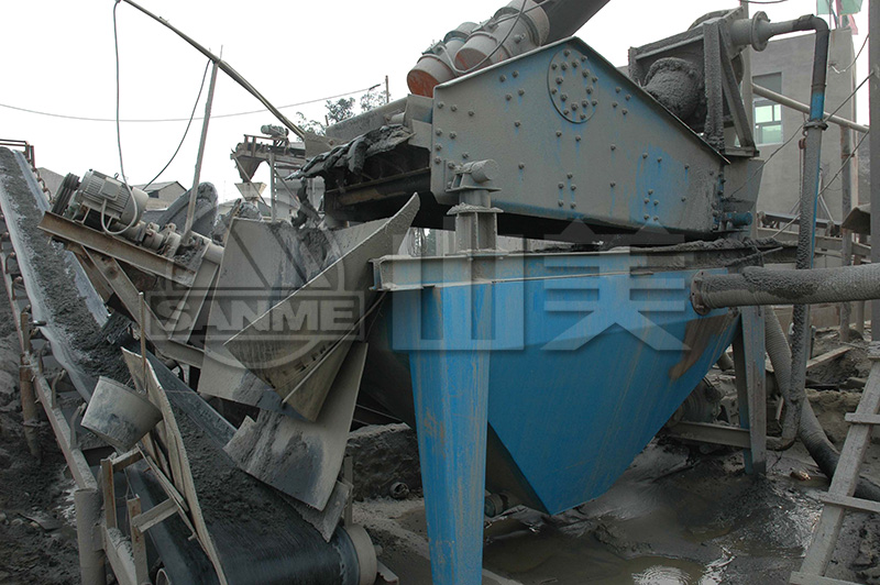 機(jī)制砂成品含泥量大怎么處理？